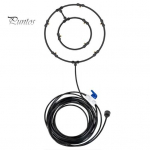 Eemaldatavate d&uuml;&uuml;sidega jahutuspihusti Tee-liituv filter sise&otilde;u Energias&auml;&auml;stlik ventilaatori udustamise komplekt Lihtne paigaldada v&auml;lisventilaatori udus&uuml;steem EU