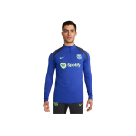 Nike Dri-Fit FW24 Strike Kolmas FC Barcelona Seeria V&auml;lis&otilde;hu Vabaaja Spordi Pusa Pikkade Varrukatega Jalgpallis&auml;rk Meeste pealisr&otilde;ivad Sinine FQ2620-418 S blue