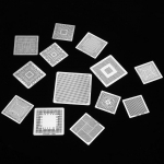 33 tk BGA Universaalne Reballing Rework V&otilde;rk&scaron;abloonid Terasmall V&otilde;rk Otse Kuumutatav Komplekt