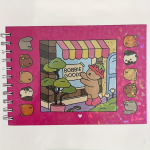 T&auml;iskasvanute ja teismeliste v&auml;rviraamat Mugav lukuga v&auml;rviraamat Armas karu spiraalk&ouml;ites v&auml;rvimisraamat