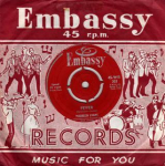 7-tolline plaat MAUREEN EVANS - Fever 45WB303 Embassy 1958 UK Pop Kasutatud