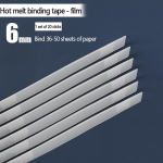 Sulatatud liimiribad 2/3/4/6Mm raamatuk&ouml;itmiseks Sulak&ouml;itmismasina tarvikud Sulatatud liimiribad raamatuk&ouml;itmiseks