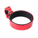 Alumiiniumisulamist jalgratta topsihoidja jalgratta kohvi joogitops lenkstangile kinnitatav hoidik punane