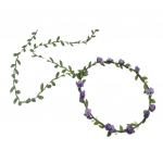 Magus imitatsioon lillep&auml;rg peakate Juuste kaunistus mere&auml;&auml;rne puhkus One Size sinine