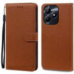 Realme Note 60 &uuml;mbrise jaoks Rahakott Nahast Klappkaas Realme Note 60 &uuml;mbrise jaoks Realme Note60 Telefoni&uuml;mbris Coque Fundas Etui For Realme Note 60