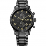 Hugo Boss 1513275 Kronograaf Analoog Klassikaline Kvarts Meeste K&auml;ekell 44 must