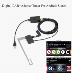 Androidi stereoauto digitaalne DAB+ adapter, tuuneri raadiokast, USB-vastuv&otilde;tja antenn