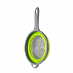 K&ouml;&ouml;gi &auml;ravoolukorv Kokkupandav silikoonist kurn, kokkupandav puu- ja juurviljade kraanikauss roheline