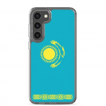 Coque T&eacute;l&eacute;phone &ndash; Kasahstani ametlik &ndash; Samsung Galaxy S23 Ultra &ndash; Drapeau &ndash; Supp &ndash; Mitmev&auml;rviline
