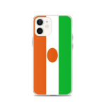 Coque iPhone - Drapeau du Niger - iPhone 12 - Silikoonist supp - Kaitse t&auml;ielik - L&eacute;g&egrave;re