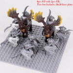 8 tk/partii Haldjad S&otilde;dur Orkid Armee Figuurid LOTR Armor Guard S&otilde;dalane Vibulaskja Keskaja R&uuml;&uuml;tlid Ehitusklotsid Klotsid m&auml;nguasjad kingitused