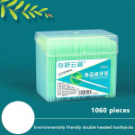 1060 tk/kott Kahe otsaga kalaluukujuline &uuml;hekordselt kasutatav plastikust hambaork hambaniit hambavahehari suu puhastamiseks m&otilde;eldud hooldusvahendid