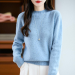 Naiste ka&scaron;miir kampsun Qinghe ka&scaron;miir 30% ka&scaron;miir 70% vill naiste s&uuml;gistalvine ka&scaron;miir kampsun pehme ja soe L