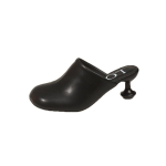 Moodsad Disainerjalatsid Lai Varbaosa Kontsapall Nahast Mules Naistele Elegantne Kinga-Klots Sandaalid Daamide Vabaaja Kontsaga Sandaalid Khaki Punases 41 black