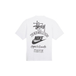 Nike x Stussy T-s&auml;rk Valge Meeste Topid DV1774-100 S