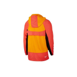 Nike Sportswear Retro V&auml;rviplokk Lahtine Poollukuga Kapuutsiga Kootud Jakk Meeste &Uuml;ler&otilde;ivad Oranž BV5386-873 XL
