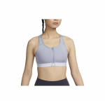 Nike Dri-Fit Swoosh T&otilde;mblukuga Keskmise Toega Spordirinnahoidja Naistele Aluspesu Hapnikulilla DD1206-519 XS