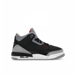 Air Jordan 3 Retro OG GS Black Cement 2024 Laste tossud Fire-Red Cement-Grey Sail DM0967-010 36