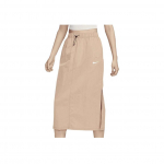 Nike Hingav Kootud K&otilde;rge V&ouml;&ouml;koht &Uuml;hev&auml;rviline Vabaaja Pikk Seelik Naiste Seelikud Khaki DM6250-200 S