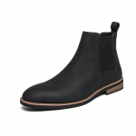 Mood Mood Noored Teismelised Chelsea Saapad Pehme Nahk Elastne Rihm Pahkluusaapad Uued Formaalseteks &Auml;rijalatsiteks Elegantsed P&otilde;hilised Botas 38 must