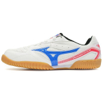 Mizuno Crossmatch Plio RX 4 Vastupidavad Kerged L&ouml;&ouml;gisummutusega Madalad Lauatennisejalatsid Unisex Jalan&otilde;ud Valge Sinine Roosa 81GA183021 38.5