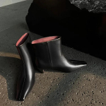 Moodsad Uued Punased Mustad Lamba Nahast Tagant T&otilde;mblukuga P&otilde;lvp&uuml;ksid Euroopa Ameerika Ruudukujulise Ninaga Seksikad 5.5cm K&otilde;rge Kontsaga Naiste Saapad Suurus 34-41 34