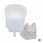 1tk kassipiimapuding silikoonvorm Halloweeni tarretiskaussi kook armas kook valge k&uuml;lm j&auml;&auml;pulber vormi koogi kaunistustarvikud valge