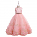 T&uuml;drukute Euroopa ja Ameerika stiilis pidulik printsesskleit esinemisteks, pikk &otilde;htukleit, s&uuml;nnip&auml;evaks ja moelavale. 160 cm malva