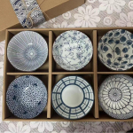 Portselanist Kausi ja Taldriku Komplekt - Sinine ja Valge Kingituskomplekt Kodu jaoks, Loovaks Ettev&otilde;tte Avamiseks, Suveniiriks Blue and White Porcelain