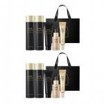 AHC Black Caviar spetsiaalne nahahoolduskomplekt (tooner + losjoon + kreem + ampull + silma&uuml;mbruskreem) (3 valikut) #Synergy Set x 2set