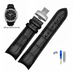 Ehtne Nahk Kaardus Otsaga K&auml;ekella Rihm Tissot Kellarihmale 1853 COUTURIER T035627A T035407A T035439 Meeste Rihm 22mm 23mm 24mm 24mm