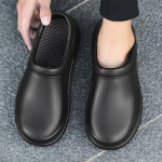 2025 Meeste Naiste EVA Koka Kingad Libisemiskindlad Veekindlad &Otilde;likindlad Kingad Mugavad T&ouml;&ouml;meeste Sussid V&auml;lisjalatsid Kalastamiseks 36 must