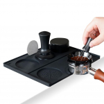 watchget Tamper Mat, Espresso Tamper Mat, Silikoonkohvitamperi t&ouml;&ouml;riist, Tamperdamisjaama alus, Kohvit&ouml;&ouml;riistade tarvikud, Libisemisvastane, Pestav, 25 x 20 cm