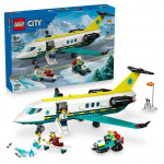 LEGO City 60465 L&rsquo;Ambulance de Secours A&eacute;rienne - Jeu de Construction Gar&ccedil;on d&egrave;s 6 ans mitmev&auml;rviline