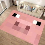 Stiilne 3D M-C Pikselkunsti Vaip Elutuba Magamistuba Vaip Lihtsalt Puhastatav Vaip Vastupidav Mugav Diivani Tooli Kodu Dekoor 120*160cm