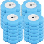 18/36 tk &Uuml;hekordse WC-harja komplekt Seinale paigaldatav vannitoa pika varrega puhastust&ouml;&ouml;riist WC-harjaga, t&auml;itmine WC-tarvikutega