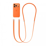 Reguleeritav Crossbody magnetilise paelaga &uuml;mbris iPhone 17 pro jaoks Multifunktsionaalne kaelapaela aksessuaar oranž