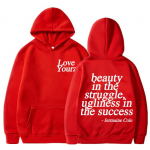 J Cole Dreamville Love Yourz Laulus&otilde;nad Prindiga Kapuutsiga Vintage Moodne Puseroog Mehed Naised &Uuml;lesuuruses L&otilde;tv Kapuutsiga Harajuku T&auml;navar&otilde;ivad S