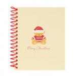 Cahier A6 couverture rigide - safta - 120 feuilles - 11,8x14,6 cm - Spirale m&eacute;tallique - Id&eacute;al pour enfants - Durable