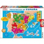 Puzzle Espagne Provinces - EDUCA - Puzzle de 150 pi&egrave;ces - Voyage et cartes - Pour enfants de 6 ans et plus