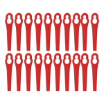 20/60/100/120 tk. plastikust L83 muru l&otilde;iketera Vastupidav muru trimmimise tera juhtmeta murutrimmeri jaoks