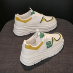 Trendikad Valged Naiste Kingad Kevad Uued K&otilde;igega Sobivad &Otilde;pilaste Rula Kingad Naiste Paksutallalised V&auml;ikese Suurusega K&otilde;rgust Suurendavad Kingad 39