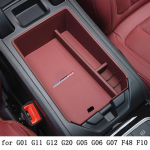BMW G06 F48 G20 G21 G30 G05 G07 F10 F11 G01 G11 G12 vasakpoolse rooliga keskkonsooli k&auml;etoe panipaiga korraldaja siseosa F10 F11 Black brown