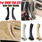 Originaal siseukse k&auml;epideme paneel BMW E90 E91 jaoks BMW 3. seeria sedaanile T&otilde;mbeviimistluse kate 51417230850 51419150335 Beige-RIGHT-Cover