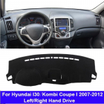 Hyundai I30 Kombi Coupe I 2007 2008 2009 - 2012 AutopaneeliKate DashMat Vaip Cape Kaitsekate Vaip UV-vastane P&auml;ikeseblokaator Red LHD