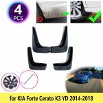 jaoks KIA Forte K3 YD 2014 2015 2016 2017 2018 Cerato eesmised tagumised porilauad poriklapid Poritiibad porilapid pritsmekaitsed autole
