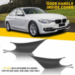 2X Handle Inner ide 3 Door Series Cover Protect Case Fit BMW F30 F35