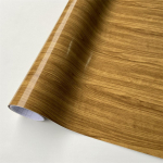 PVC iseliimuv puidust vin&uuml;&uuml;lkile autokleebis siseviimistlusm&ouml;&ouml;bel mullivaba puidutekstuuriga tera dekoratiivkile kapp 30X150 CM