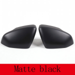 For Rivian R1T/R1S - ABS Carbon fiber/Matte black Car Exterior Mirror Cover Decorative Stickers Car Accessories matt must v&auml;rv