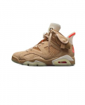 Air Jordan 6 Retro x Travis Scott Mid British Khaki UusDH0690-200 EU 35.5 pruun